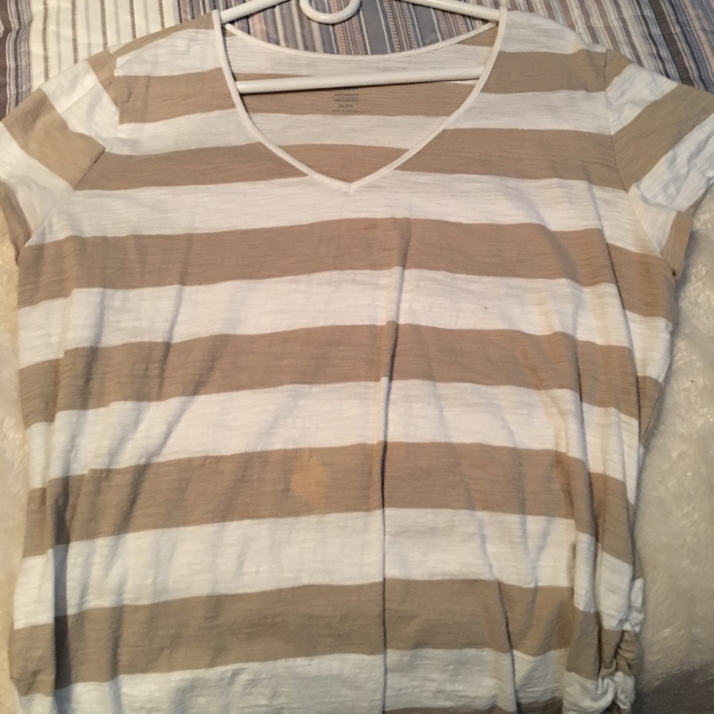 Maternity V Neck Tee Shirt